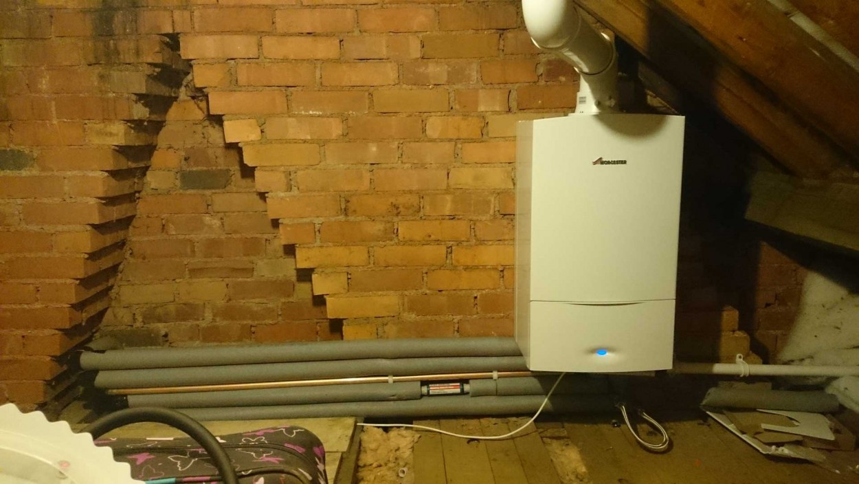 Loft Combi Boiler Installation Major Plumbing Wells