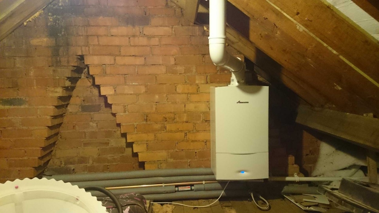 Loft Combi Boiler Installation Major Plumbing Wells